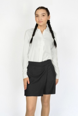 ДелСти юбка - шорты  100-32 серый