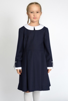 Платье с манжетами