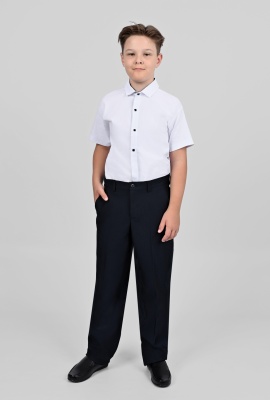 Рубашка д/м EMRE к/р 2550 (синяя вст.)