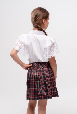 Юбка со складками на запах