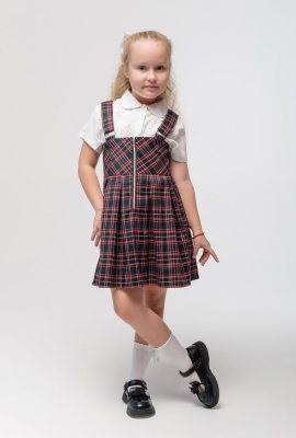 Сарафан с регулируeмыми лямками на молнии