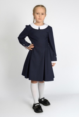 Платье с манжетами