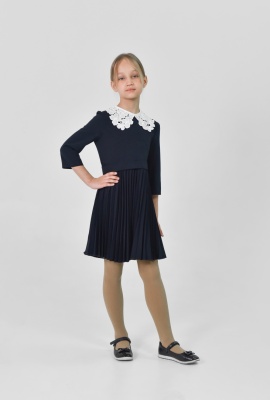 Натали платье 3/4 рук.257-70 синий