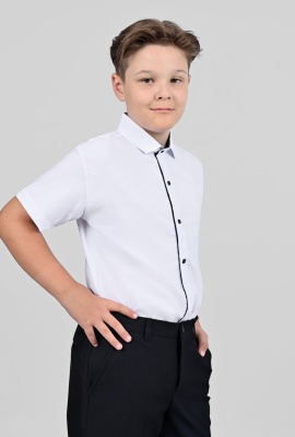 Рубашка д/м EMRE к/р 2550 (синяя вст.)