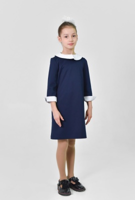 Платье с манжетами