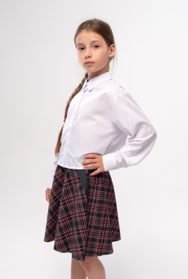 Юбка на резинке с карманами