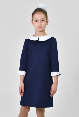 Платье с манжетами