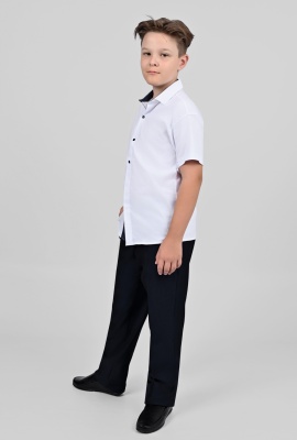 Рубашка д/м EMRE к/р 2550 (синяя вст.)